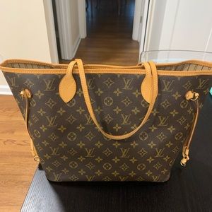 Pre-love LV authentic Neverfull MM. in excellent condition.